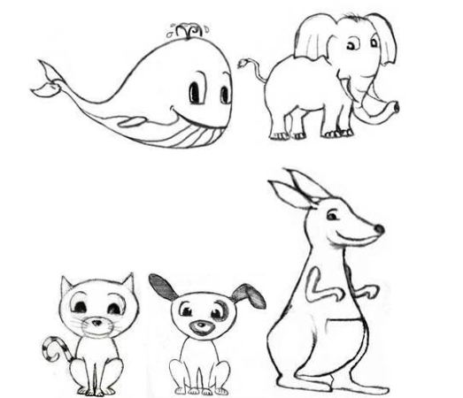 Drawing Cartoon Animals  For Beginners